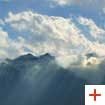 Die Brenta-Dolomiten nach einem Gewitter – fotografiert vom Talbecken des Nonstales | Autor: Tourismusverband Nonstal und Brenta-Dolomiten