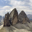 Panoramica verso le Tre Cime di Lavaredo (m.2.999) dal Paterno | Autore: Magico Veneto